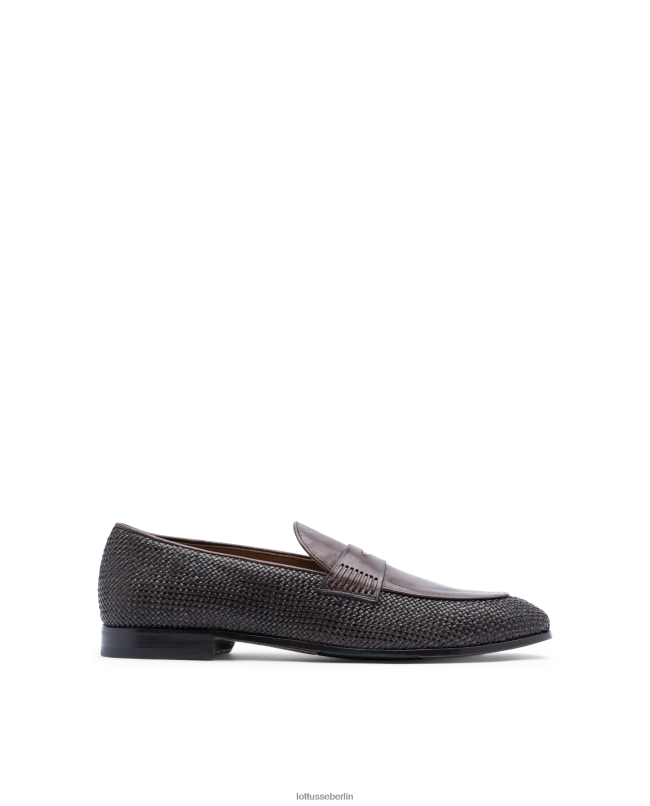 Lottusse Männer Verona-Mesh-Canguro-Loafer 22LP096 Mokka Schuhwerk